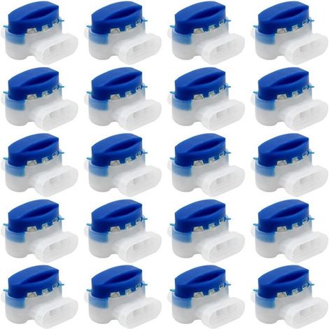20 Pieces Cable Connectors 314 Gel-Filled Resin Terminal Blocks Waterproof Cable Connector Fittings (1/5)