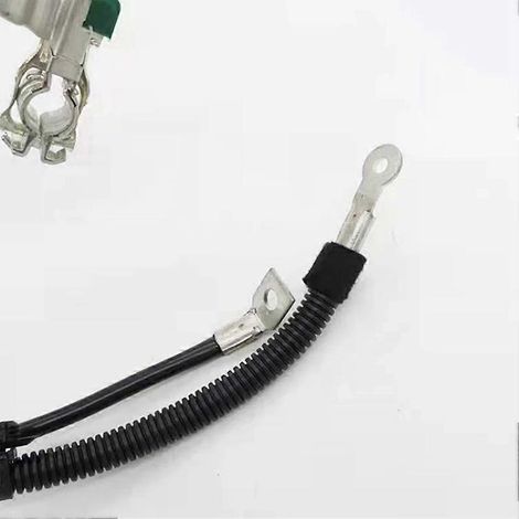 Câble de borne négative de batterie compatible avec les modèles Peugeot 307, 308, 408 et Citroën C4 (référence 5638SC 9661191580). (1/5)