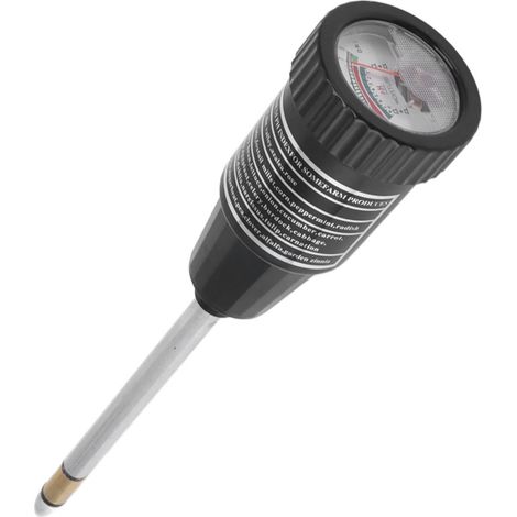 Testeur de pH du sol, testeur d'humidité du sol, pH-mètre, instrument de mesure de l'humidité. (1/5)