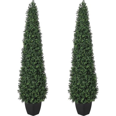 Alberi artificiali a forma di scultura, dal design realistico, ideali per la decorazione d'interni, 150 cm (1/2)