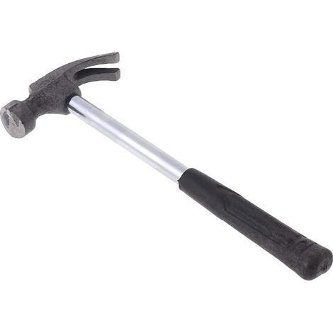 Marteau en acier inoxydable de 18 cm avec manche en plastique, outil de réparation manuel pour le travail du bois, marteau en acier inoxydable (1/3)