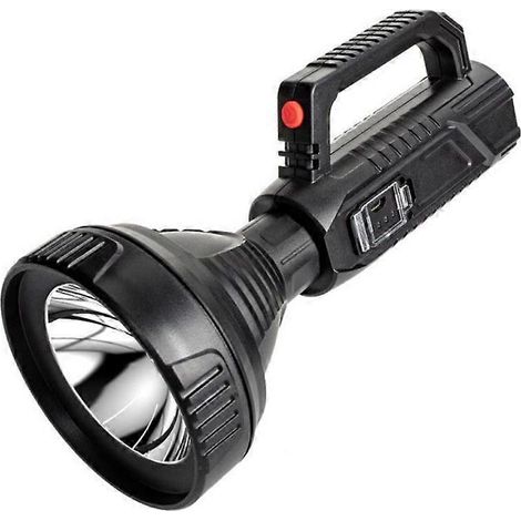 Lampes torches portables rechargeables, projecteurs de recherche portables haute puissance, lanternes torches pour le camping, etc. (1/5)