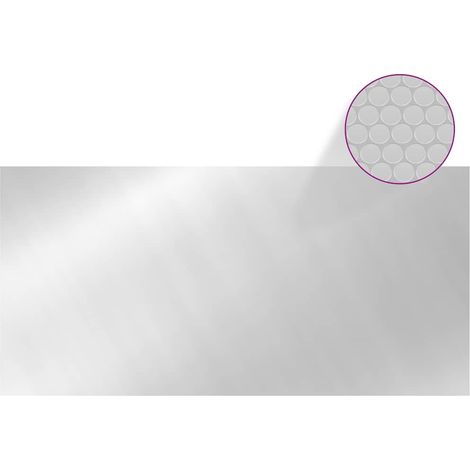 Maison Exclusive - Copertura per Piscina Argento 450x220 cm PE (1/5)