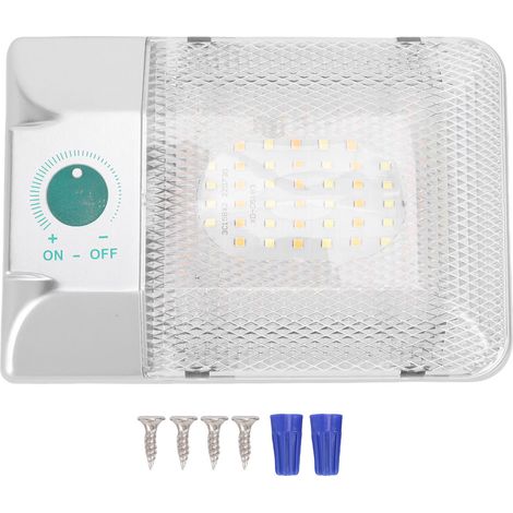 LED-Leuchte für Veranda und Wohnmobil, IP50 wasserdicht, 11–18 V, 120 LEDs, Leuchte für Wohnmobil, Yacht, Traktor, Auto, LKW (1/5)