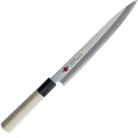 Yanagiba Fissman Kensei Hanzo Messer 24 cm AUS-8 Holz Sushi