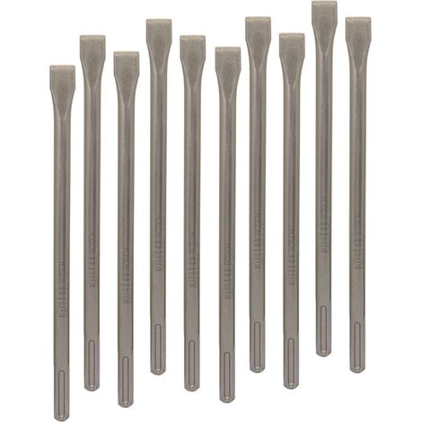 Flachmeißel Eco L.400mm Schneiden-B.25mm SDS-Max 10er Pk.BOSCH