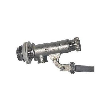 GALLEGGIANTE SILENZIOSO IN OTTONE FUSO PER ALTE PRESSIONI Misura: 1"1/4