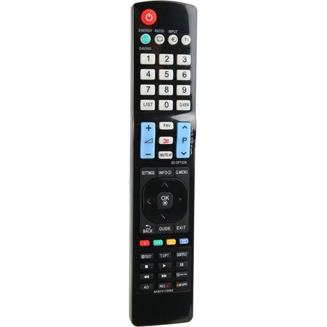 Télécommande universelle pour téléviseurs LG, compatible avec les modèles 32LS5700, 42LS5700, 47LS5700, 55LS5700, 42LG20, 42LG20UM, 42PM4MWA, 42WS10BAAL, 4341506. (1/5)