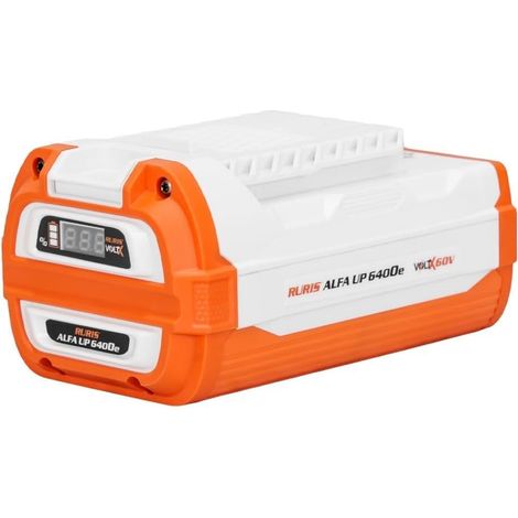 Batterie RURIS ALFA UP 6400e VoltX - 60V 4Ah 240Wh - Cellules 21700 - Autonomie +30% - Écran Digital - Nécessite Chargeur RURIS 64e - Compatible VoltX (1/5)