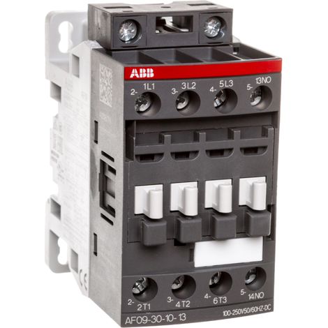Contactor de potencia 9A 3P 4kW 100-250V50/60HZ-DC 1Z 0R AF09-30-10-13 1SBL137001R1310