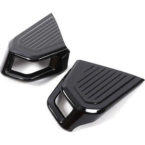 Linke und rechte Lüftungsgitterblende für das Armaturenbrett, schwarzes Interieurzubehör, für Toyota Land Cruiser 250 Prado LC250 (2024). (1/5)