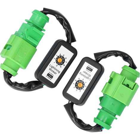 Module Clignotant Dynamique - 6 Broches - Pour Feux Arrière LED A6 C7 2012-2018 - Paquet De 2 Pièces
