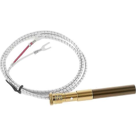 Générateurs thermopiles de 35 pouces, ensembles générateurs thermopiles de 750 millivolts, thermocouple pour friteuse à gaz, pièces détachées pour friteuse WHBYV (1/4)