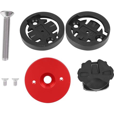 Vélo de Montagne en Alliage d'Aluminium - Ensemble de Poignées, Support de Code et Couvre-Cuve - Accessoires et Outils de Cyclisme Rouge (1/5)