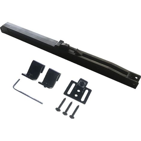 Amortisseurs pour portes coulissantes, accessoires de dégagement de meubles, amortisseur de porte coulissante pour portes de grange coulissantes (1/5)