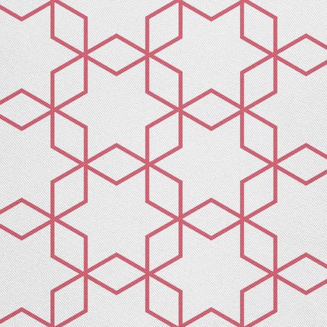 Telas decorativas para exteriores Oxford - Motivo de estampado de malla geométrica 2 (1/5)
