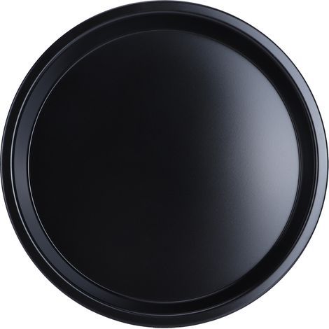 Moule à pizza rond antiadhésif (diamètre 23 cm) - moule à gâteau, pain et tarte en acier au carbone - ustensile de cuisine (1/5)