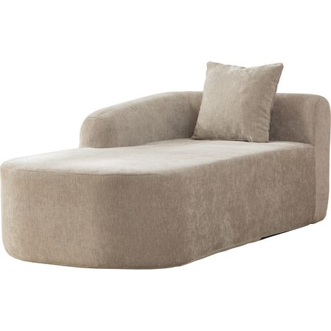 Canapé modulaire compressé en tissu chenille, rembourré de mousse haute élasticité 30D. Facile à déplacer et doté d'un fond antidérapant, idéal pour le salon et d'autres pièces, gris (1/5)