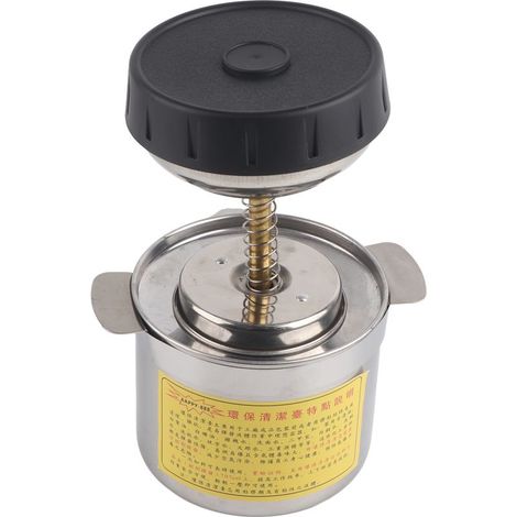 Distributeur de pompe hydraulique à alcool en acier inoxydable écologique, dispositif de nettoyage 1.2L (1/5)