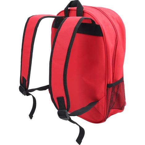 Sac de secours portable d'extérieur, sac de rangement de médicaments en nylon rouge pour la maison. (1/5)