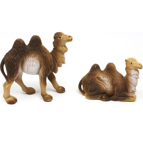 Cammelli Set 2 pezzi 6 cm Animali per Presepe 11178
