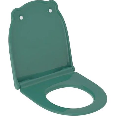 [NEUWERTIG] B-Ware Geberit Wc Sitz Toilettensitz Kinder Bambini Waldgrün Quick Release Duroplast