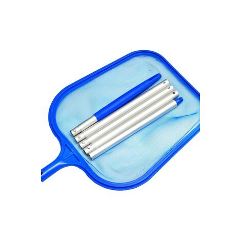 Lot de 5-Épuisette pour eau peu profonde – Manche aluminium 5 sections – Avec écumoire