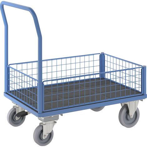 eurokraft pro, Chariot plate-forme, 4 parois grillagées à (1/5)