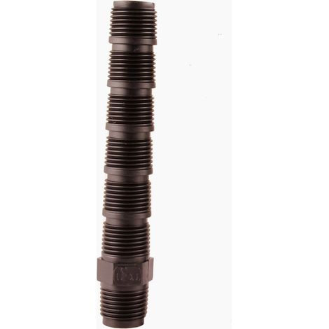 Rallonge filetée pvc embout mâle Rain 1/2-3/4