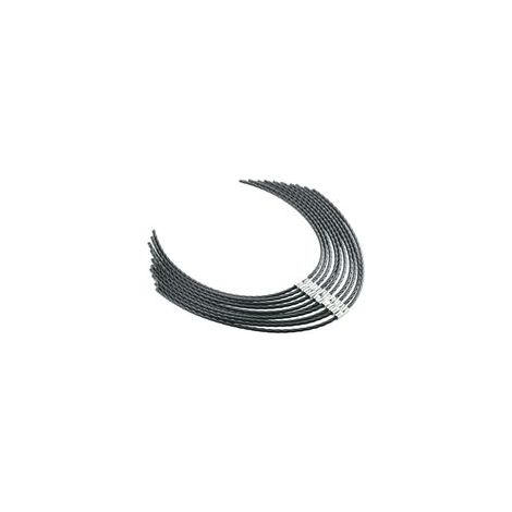 Lot de 10 fils de coupe compatibles avec Bosch F016800431 (pour AFS23-37) — Fil pour débroussailleuse / Fil de coupe pour tondeuse (1/3)