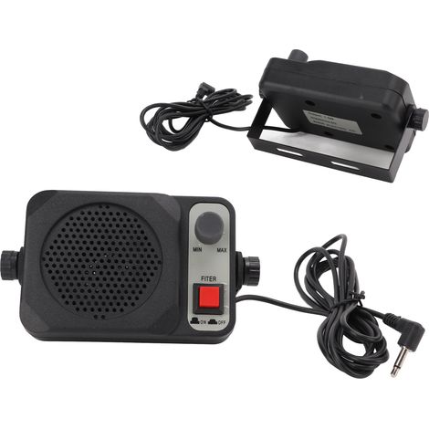 TS-650S Autoradio mit externem Lautsprecher und externem Lautsprechergehäuse (1/5)