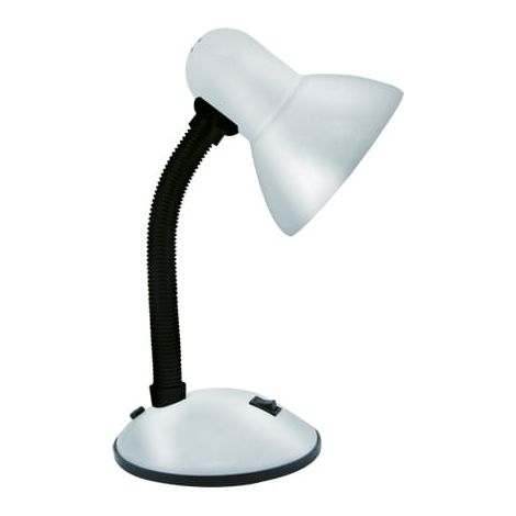 Lampe de bureau 40W argentée Tola E27 Ideus 02852