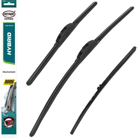 HEYNER® Scheibenwischer mit Heckwischer für VOLVO XC70 (11.1997 - 03.2000) HYBRID Flachbalkenwischer (1/5)