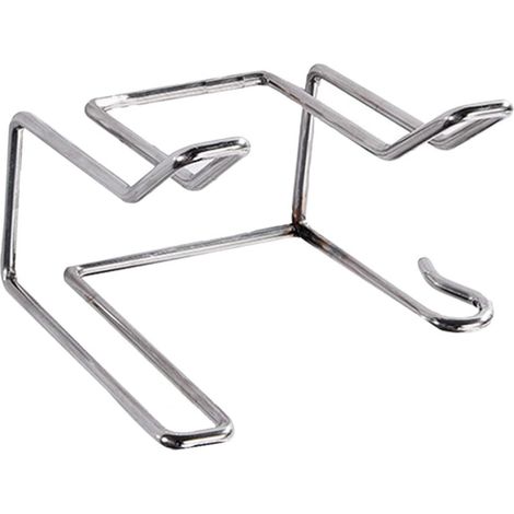 Soporte de pared de acero inoxidable para secador de pelo (1/5)