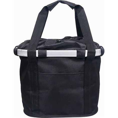 Panier pour avant de vélo amovible en toile, panier de transport pour animal domestique, cadre en alliage d'aluminium 332225-36cm (1/5)