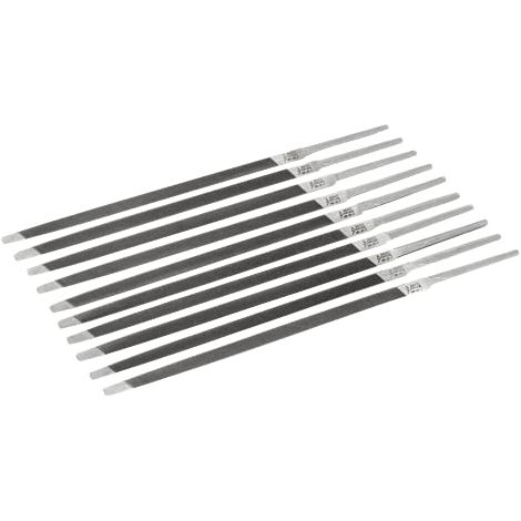 Lima Bahco entrefino doppia dentatura profilo triangolare 150 mm