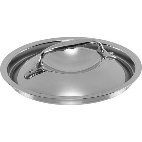 De Buyer INOX Tapa 16 CM Affinity-Diamètre 16 cm-3709.16N, Acero Inoxidable