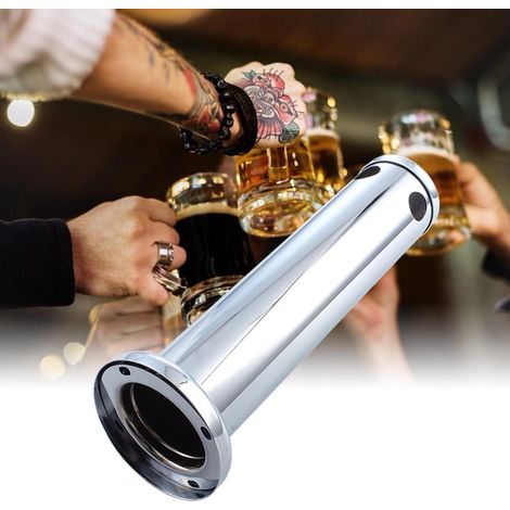 3" Edelstahl Verstellbarer Zapfhahn für Bierzapfanlage (Doppelhahn) (1/5)