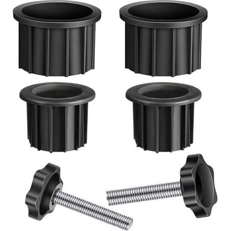 Adaptateur de parasol, réducteur de base de parasol, kit de bouchon à œillet et de couvercle, pièces de rechange pour base de parasol (1/3)