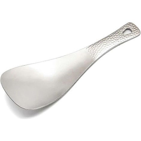 Cuillère à riz en titane, spatule de cuisine ultralégère et écologique, idéale pour le camping, la randonnée et les pique-niques. (1/4)