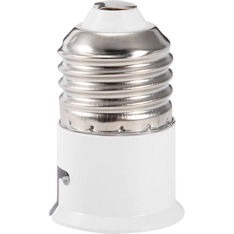 Adattatore convertitore da presa E27 a B22 a B22 - Conversione base Crezuo-Crezuo