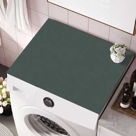 1 housse de protection pour lave-linge, antidérapante et absorbante, housse pour sèche-linge, 50 cm x 80 cm, cuisine et buanderie (1/3)