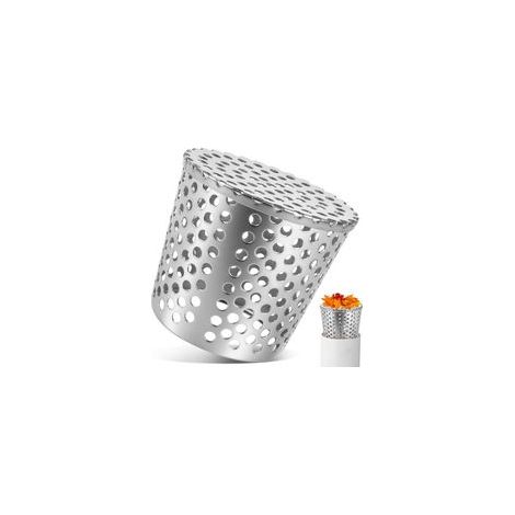 88-110mm Crapaudine De Gouttière Grille Gouttière Anti Feuilles Filtre De Descentes en Acier Inoxydable Filtre Anti Blocage De Toit Maille Protections pour Maison Avant-Toit Fossé Égout