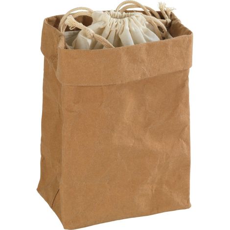 Sac de conservation pour aliments en papier kraft (1/2)