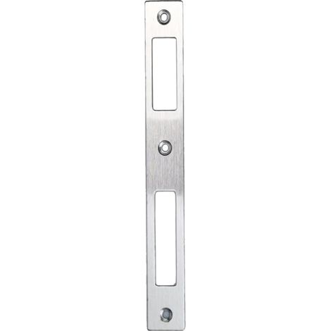 Serrure Porte Interieure et Gache de 55mm Universelle Fixation a Vis Simple pour Portail Exterieur Verrou et Poignee (1/5)