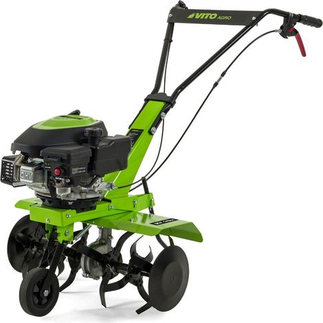 Motobineuse thermique 5CV 149Cm3 Largeur de Travail 630mm Fraise Ø260mm - Motoculteur à Essence 4T Labourer Jardin Potager VITO