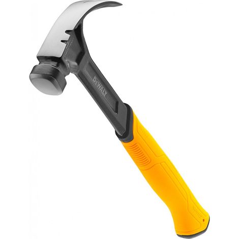 DeWALT - Martello in acciaio 454 g, punta ricurva, testa liscia DWHT51002-0
