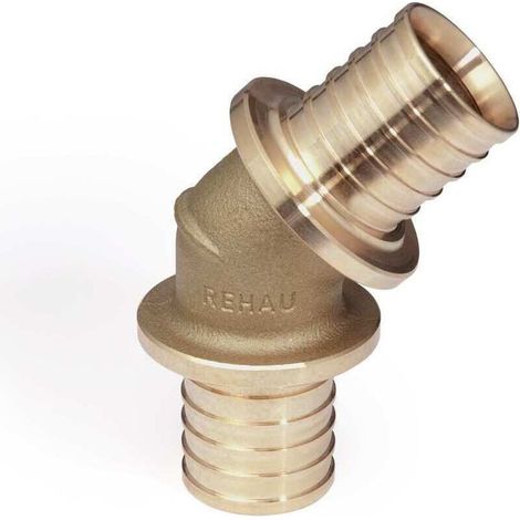 REHAU Bogen RAUTITAN RX+ 50 - 50, 45 Grad, 14563091001 (1/3)