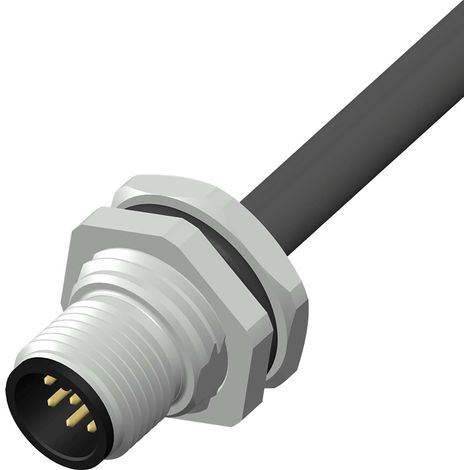Connecteur circulaire, Montage panneau, raccordement Fil ( Prix pour 1 )