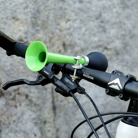 2 Pcs Sonnette de vélo Cloche Sonnette de vélo vélo Klaxon en métal, Klaxon à air pour vélo en métal chromé avec Poire à Presser (1/5)